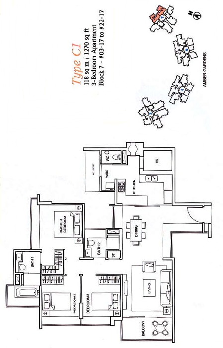 One Amber (D15), Condominium #1222